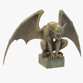 Stone Gargoyle Statue